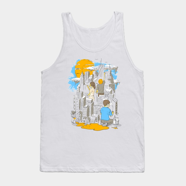 The Children's City Tank Top by moritzstork